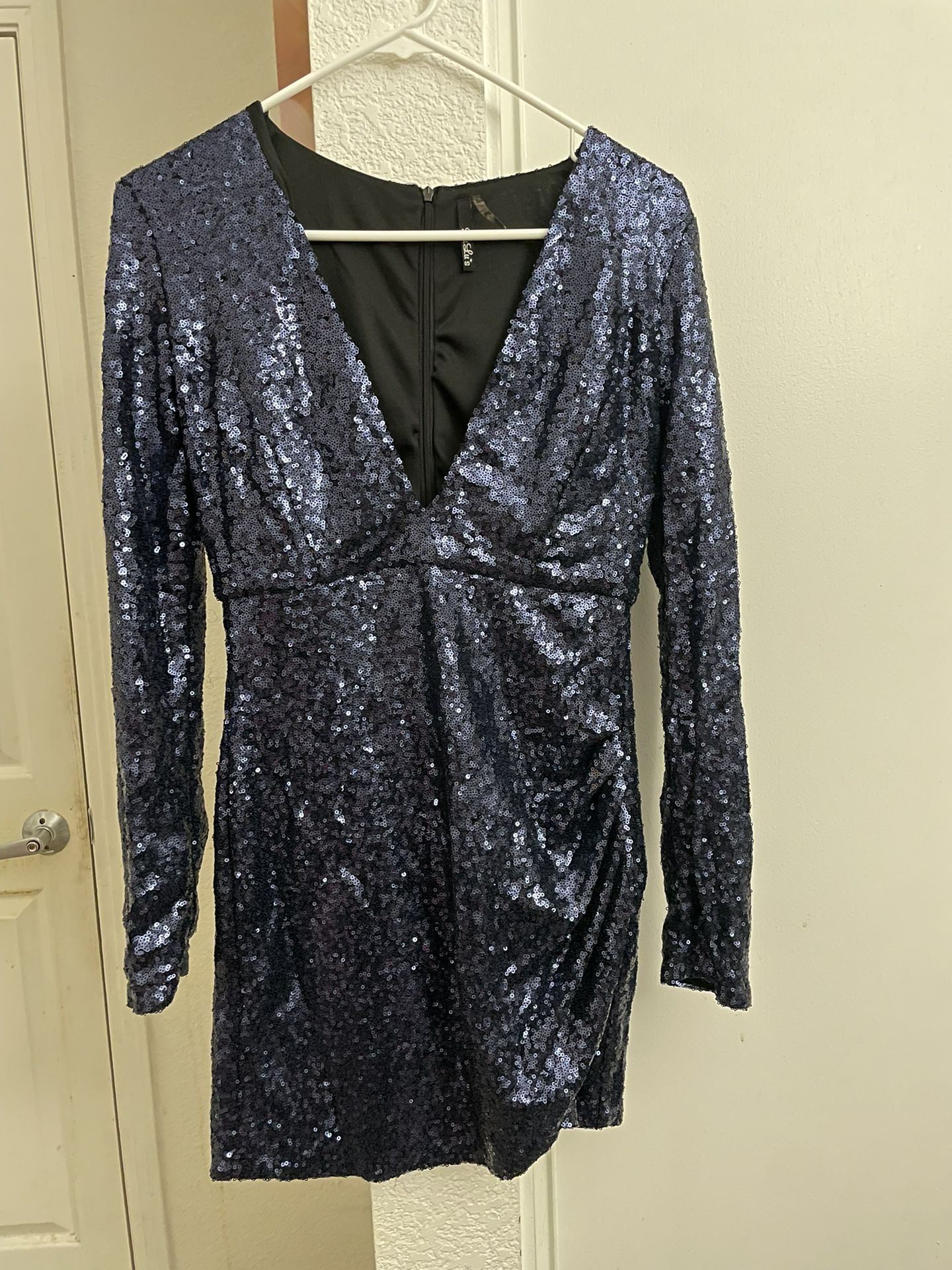 Royal Blue Sequenced Dress