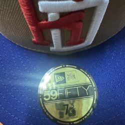Dominican Republic WBC Fitted Hat 7 5/8 Khaki