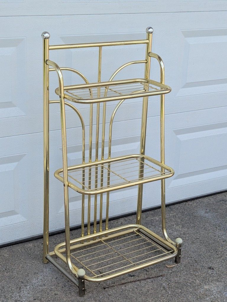 brass shelf CASH ONLY