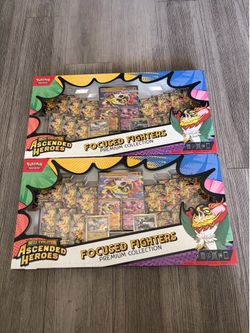 Pokemon Ascended Heroes Focused Figthers Collection