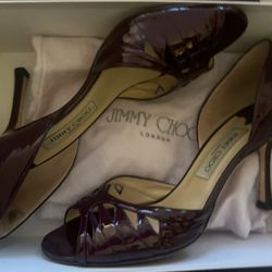Jimmy Choo Plum Heels 40