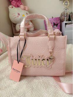 Juicy Couture Blush Pink Purse/Tote