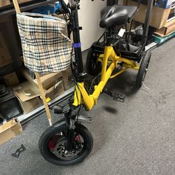 Foldable Electric Tricycle