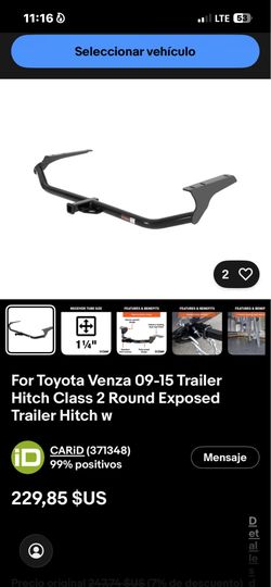 Pega de Toyota venza 2011/13