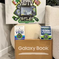 15.6” Samsung Galaxy book4 360 2 in 1 touch screen laptop i7 16gb 512gb floor model display 