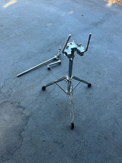DW Double tom mount with extras