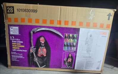 12 ft. Grave & Bones Giant-Sized Skelly