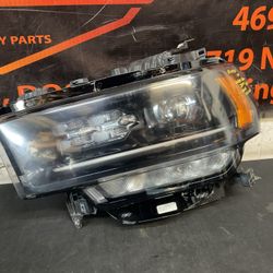 DODGE RAM 2500 LH HEADLIGHT 2019-2024 FULL LED (black) OEM