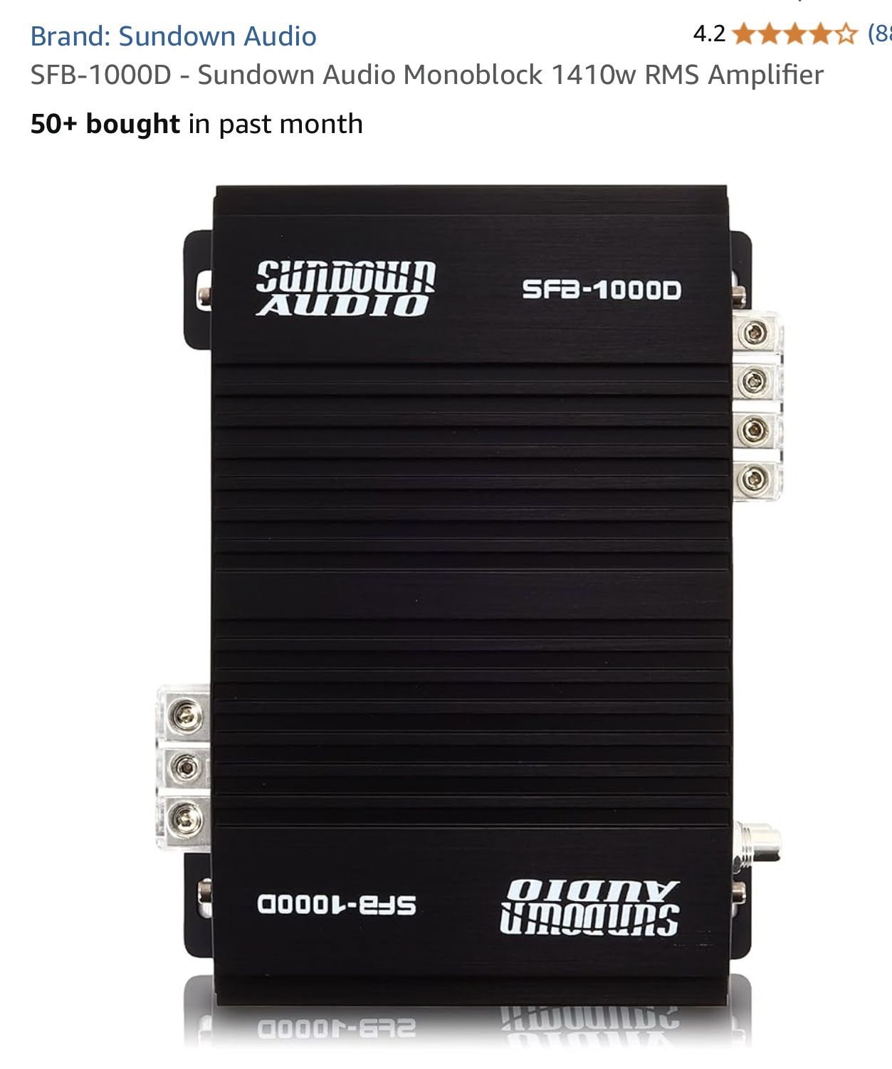 Car Amplifier 1440 Watts