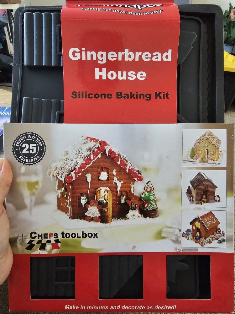 New Gingerbread House Silicone Molds