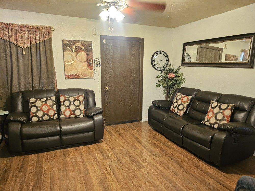 Recliners Sofa AND Loveseat Set