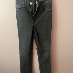 Black Flared Jeans 