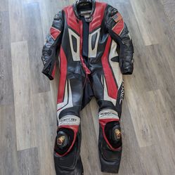 Motorcycle Leather Racing Suit