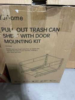 New Pull Out Trash Can Under Cabinet with Soft-Close Slides,Heavy Duty 40 Qt Under Sin