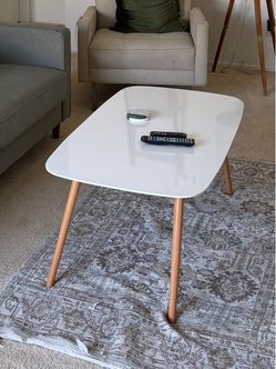 White Glossy Coffee Table