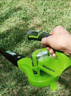 Greenworks 24V Lithium-Ion Cordless Leaf Blower$20 just blower.