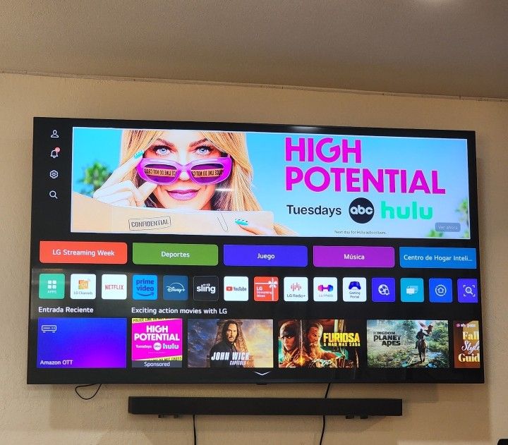 Tv Lg 75"