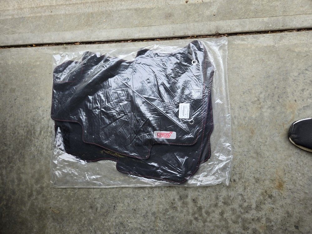 Oem Subaru Sti Carpet Front And Rear Floor Mats