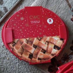 Pie Shield Design And Cutter Set. New