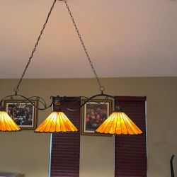 Alabaster Billiard Lights