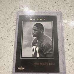 Baseball Card - Artose Pinner
