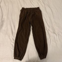 Brown Nike Corduroy Sweatpants 