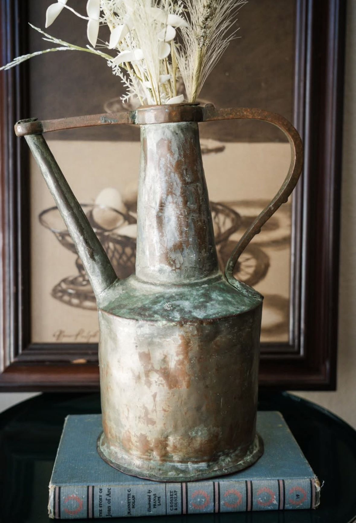 Antique Copper Ewer/pitcher