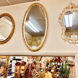 Vintage Ornate Mirror 