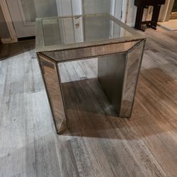 Glass End  Table
