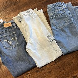 Girls Jeans 8/10 Levi Ross Old Navy