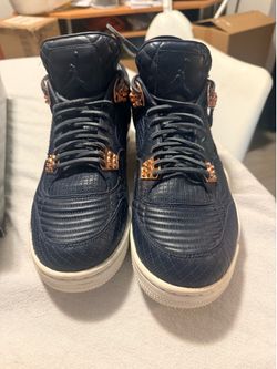 Jordan Retro 4 Premium Obsidian