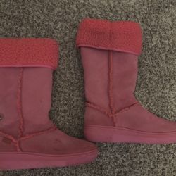 Rocket Dog Womens Sugardaddy Pull on Boot 
Pink Size 7
