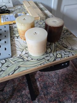 Vanilla candles