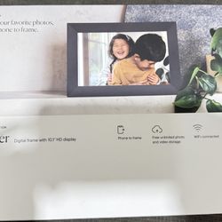 Aura Digital Frame With10.1 HD Display