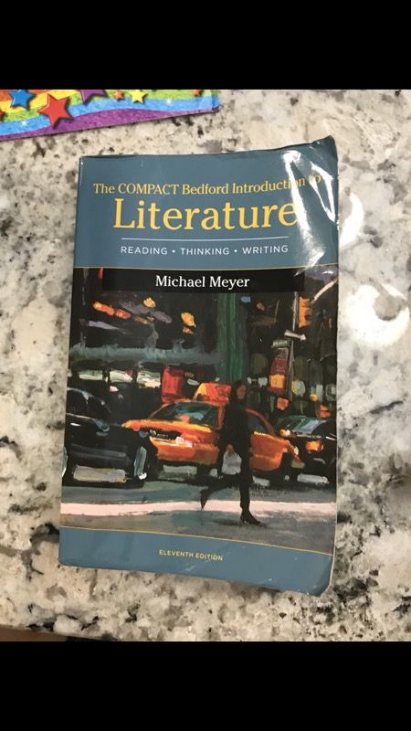 The Compact Bedford Introduction To Literature 11th Edition For Sale In Miami Fl Offerup