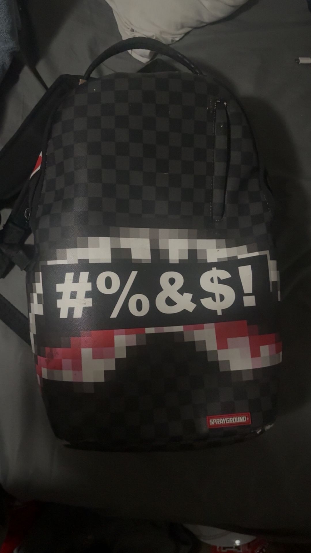 spray ground censored backpack