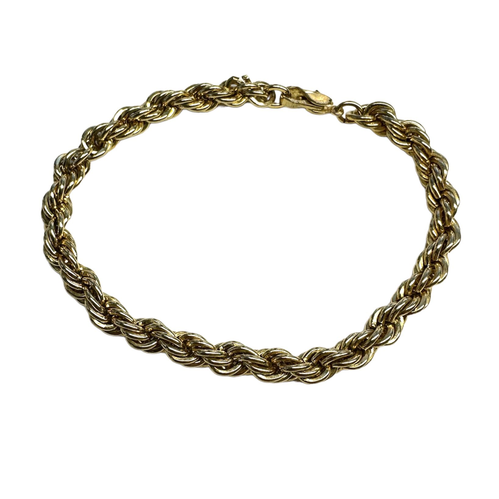 Vintage Gold Chain Fashion Bracelet Jewelry 