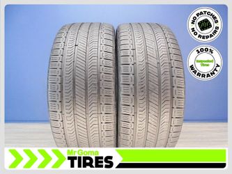 2 CONTINENTAL CROSSCONTACT RX AR XL 255/40R21 USED TIRES 8.0/32 TREAD 102V