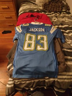 San Diego Charger Vincent Jackson Jersey  Size Small But It's Actually A Large 55$