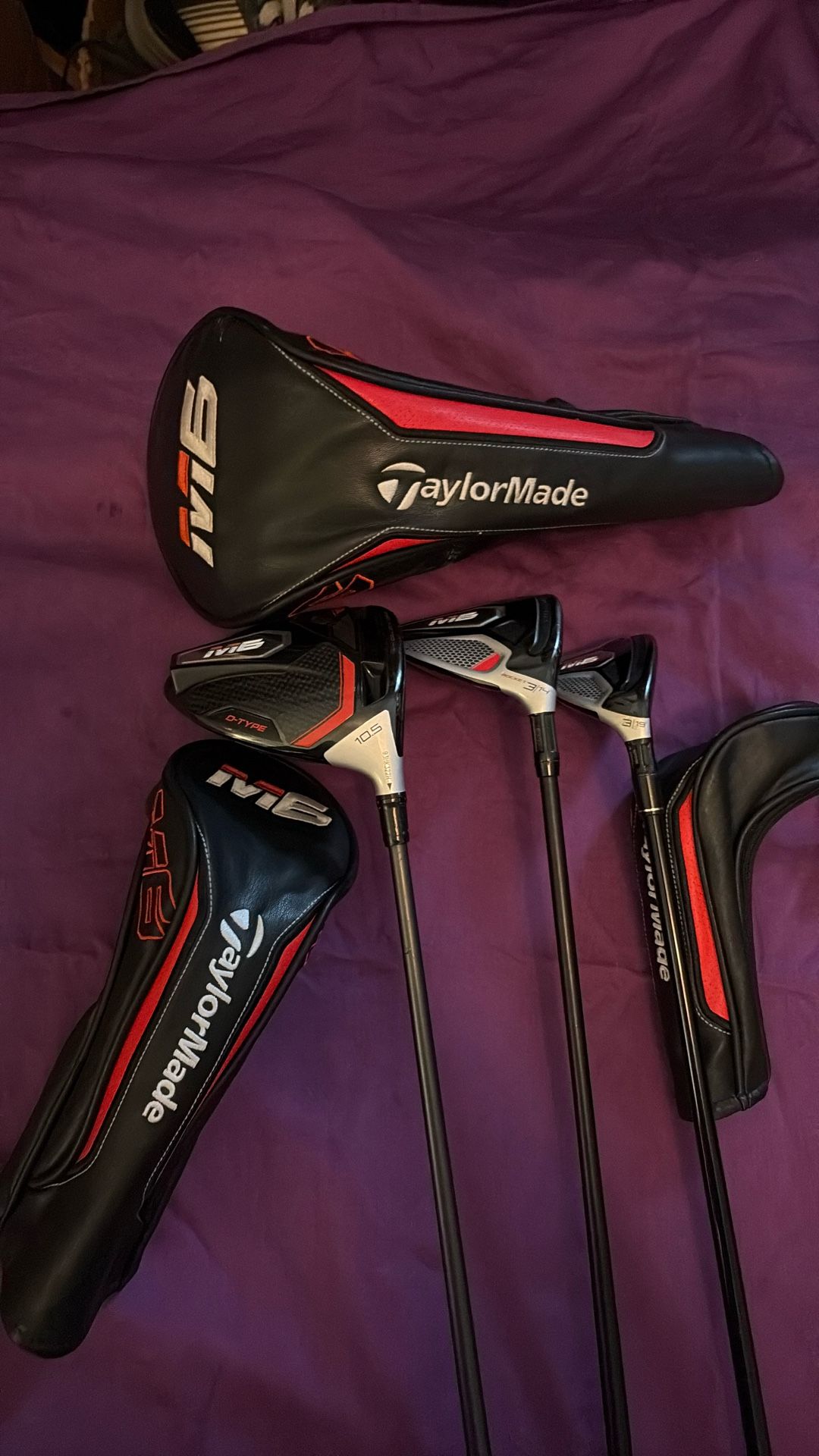 Taylormade M6 Wood Set