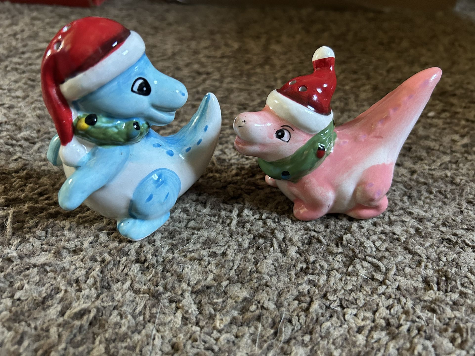 Dinosaur Salt And Pepper Shakers