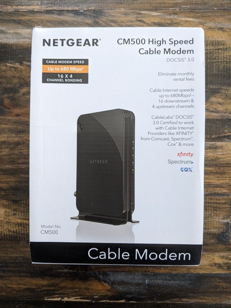 Netgear CM500 High Speed Cable Modem