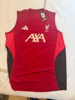 Liverpool tank top sleeveless training shirt adidas new with tags