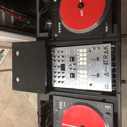 COMPLETE RANE TURNTABLE SET w CASE