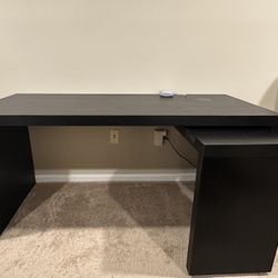 Ikea Malm Desk With pull Out