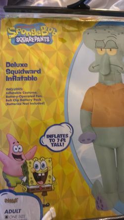 Squidward inflatable costume