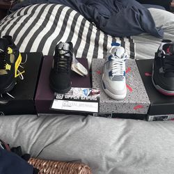 Jordan 4 Yellow Thunder, Military, Bred Reimagined, Jordan 5 A Ma Maniére Dusk