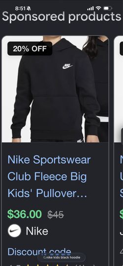 Kid Nike sweater