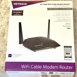 Netgear AC1200 Wifi Cable Modem Router