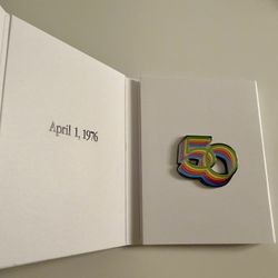 Apple 50th Anniversary Collectible Limited Edition Pin